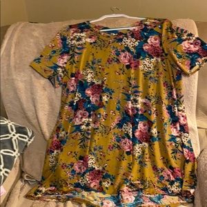 Long dress top